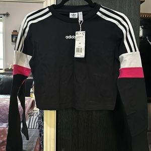 CROPPED ADIDAS LONG SLEEVE SHIRT